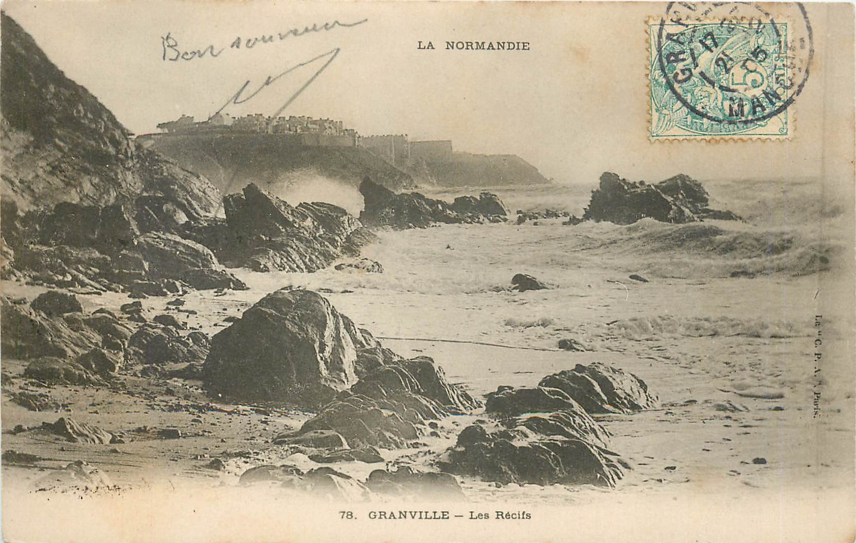 CPA Granville Les Recifs 