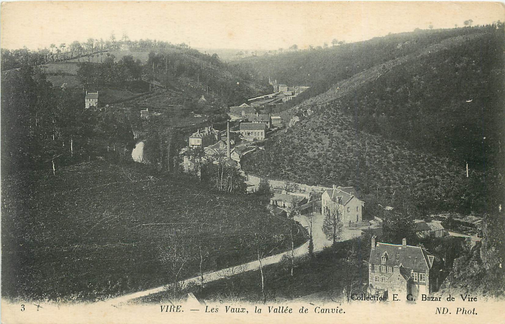 CPA Vire Les Vaux la Vallee de Canvie 