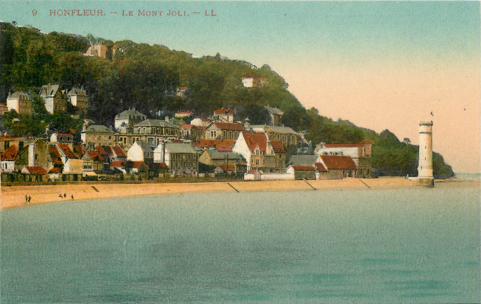 CPA Honfleur Le Mont Joli 