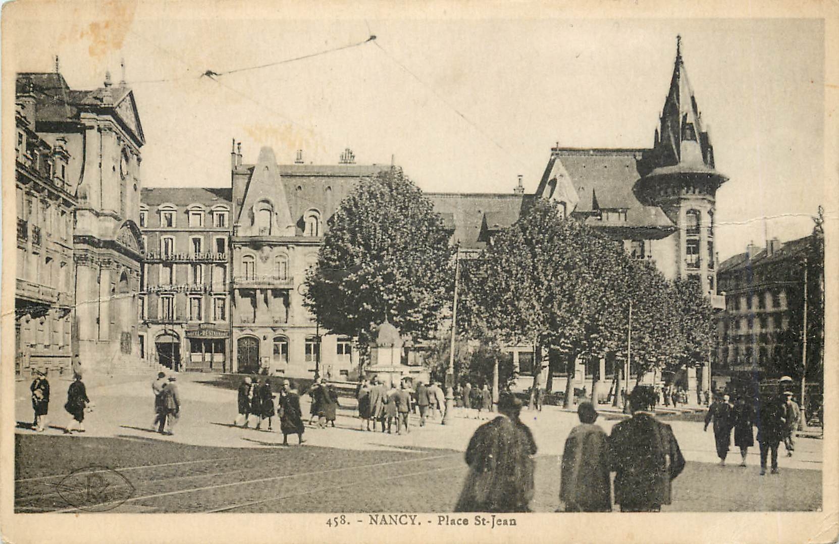 CPA Nancy Place St Jean 