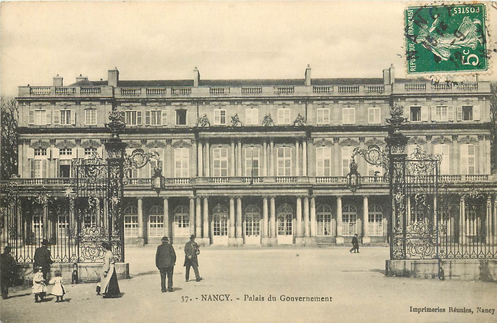 CPA Nancy Palais du Gouvernement 