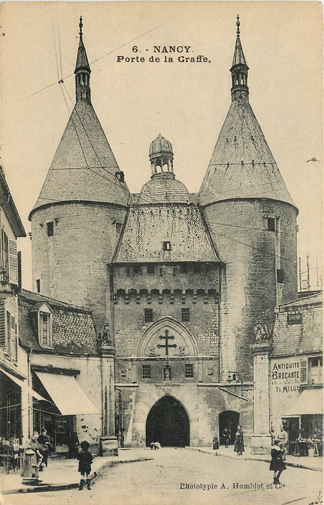 CPA Nancy Porte de la Craffe 
