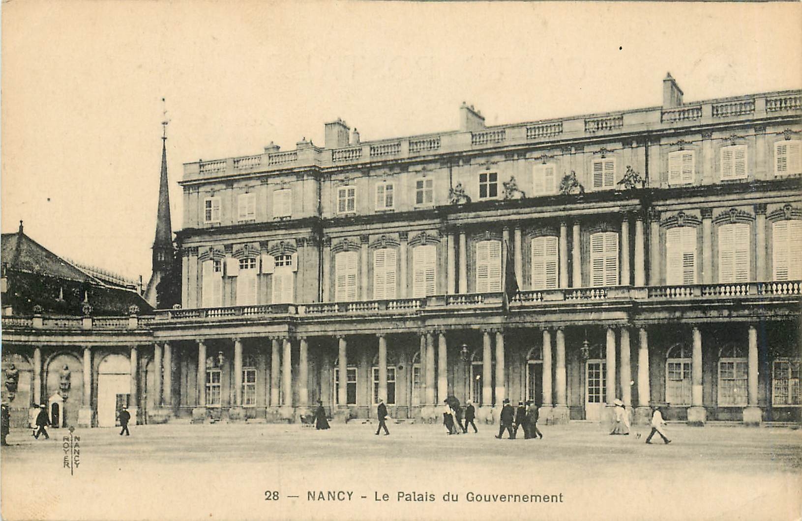 CPA Nancy Le Palais du Gouvernement 