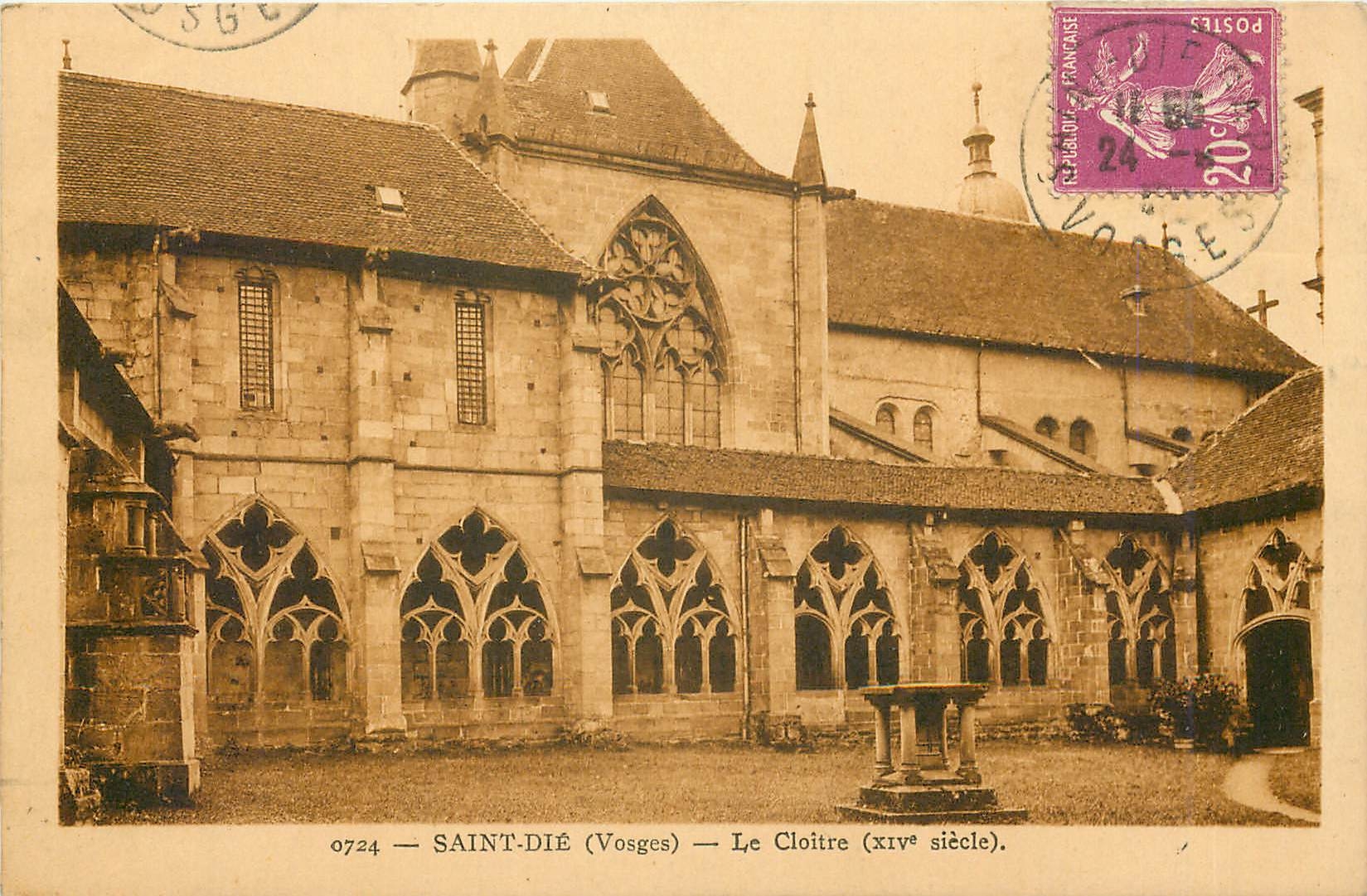 CPA Saint Die Vosges Le Cloitre 