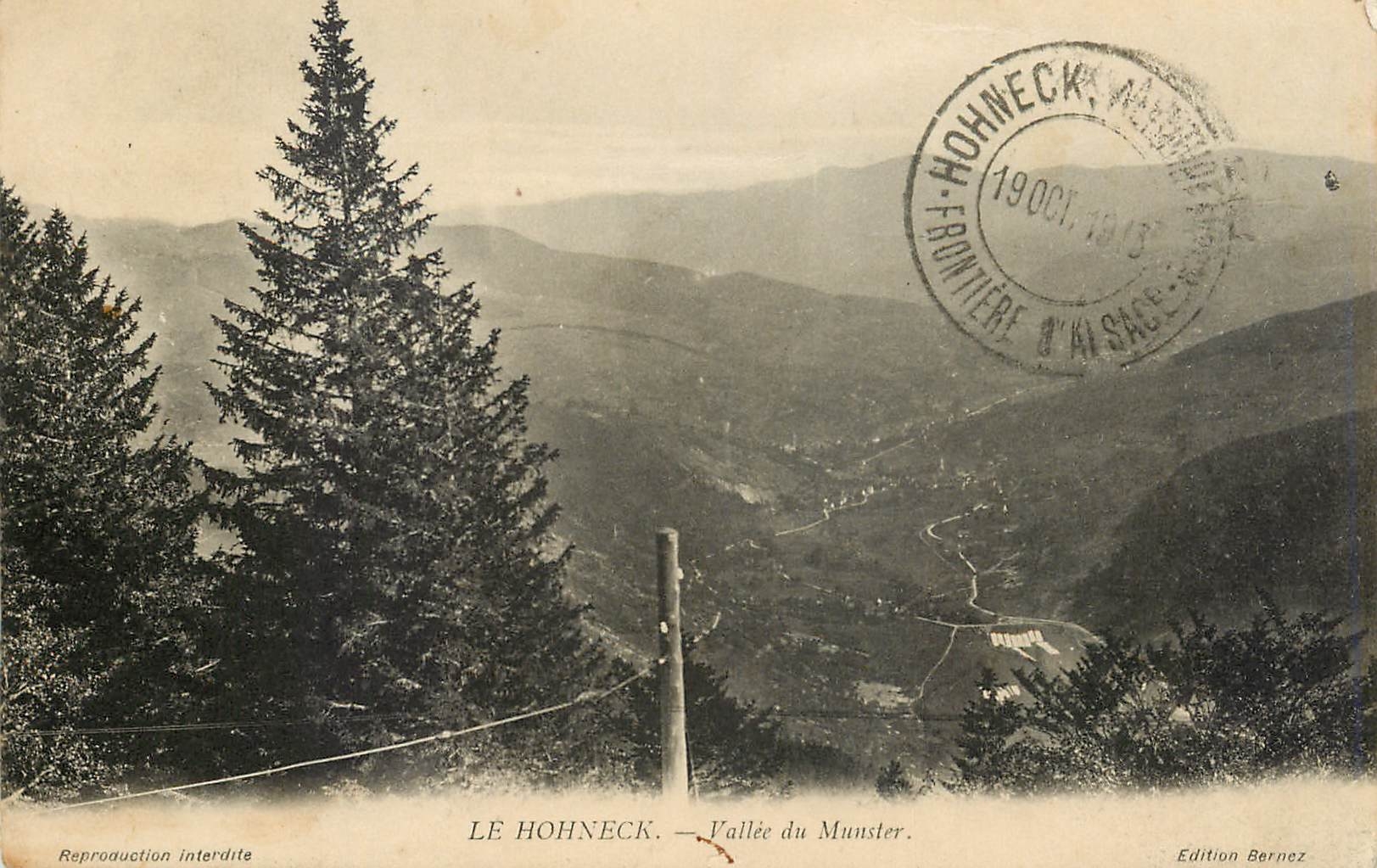 CPA Le Hohneck Vallee du Munster 