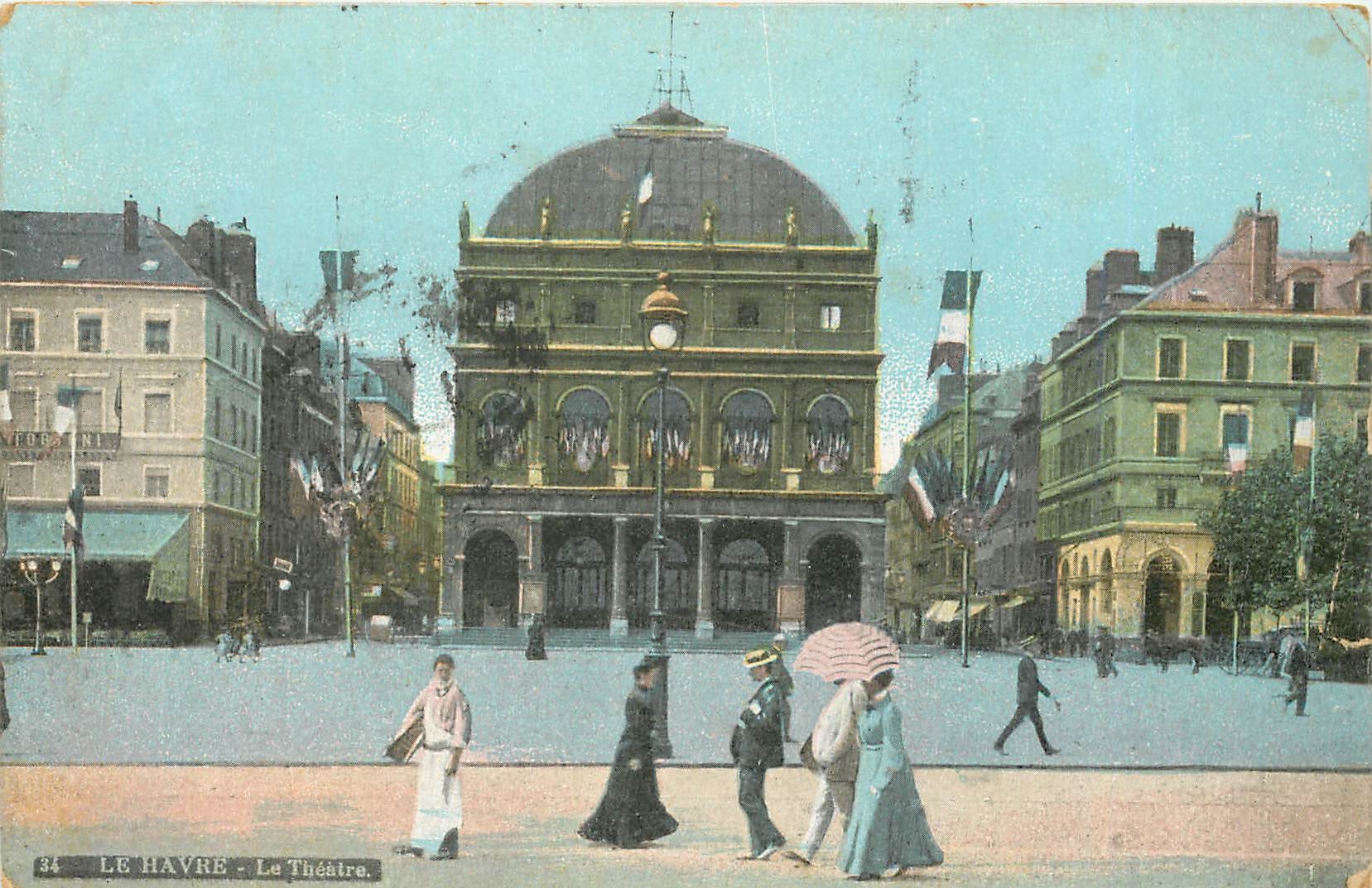 CPA Le Havre Le Theatre 