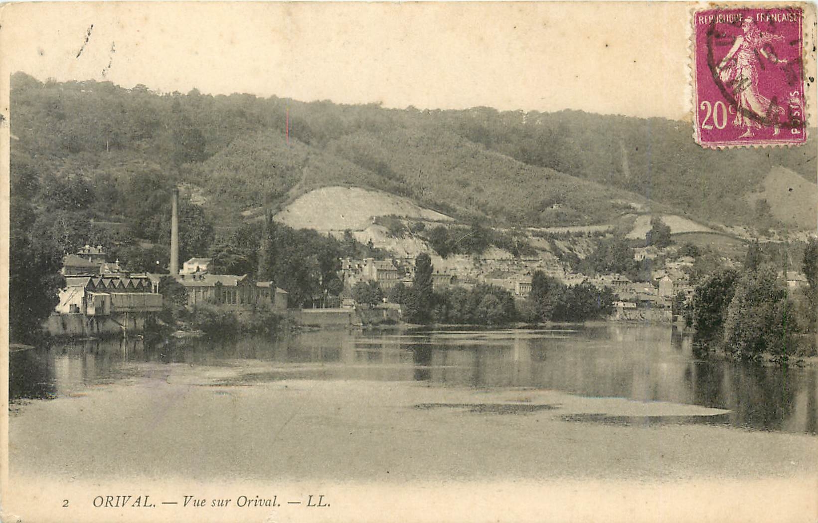 CPA Orival Vue sur Orival 