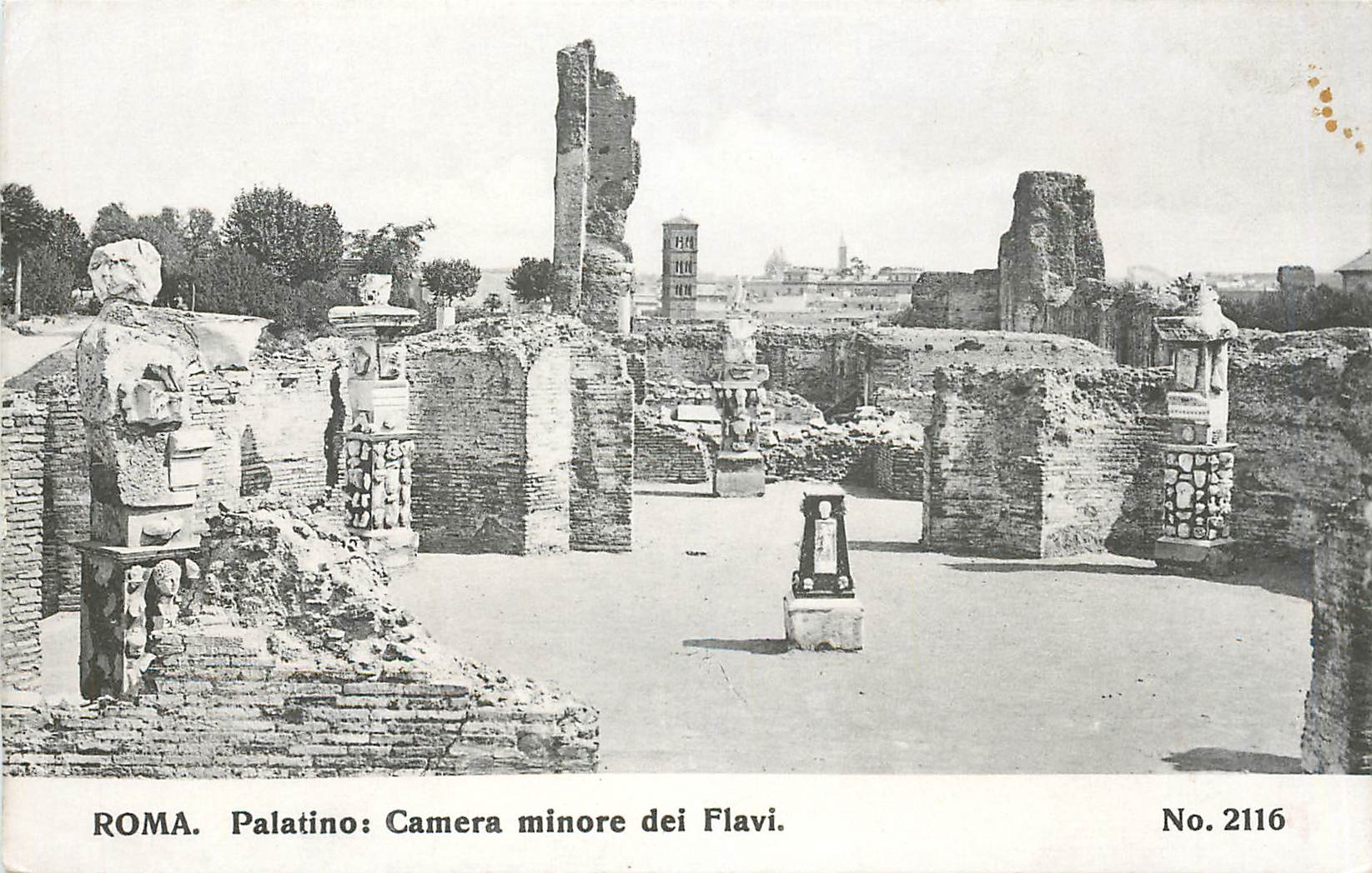 CPA Roma Palatino Camera minore dei Flavi