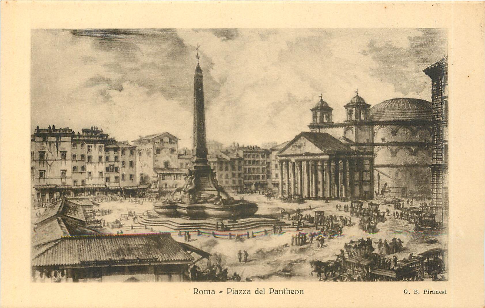 CPA Roma Piazza del Pantheon