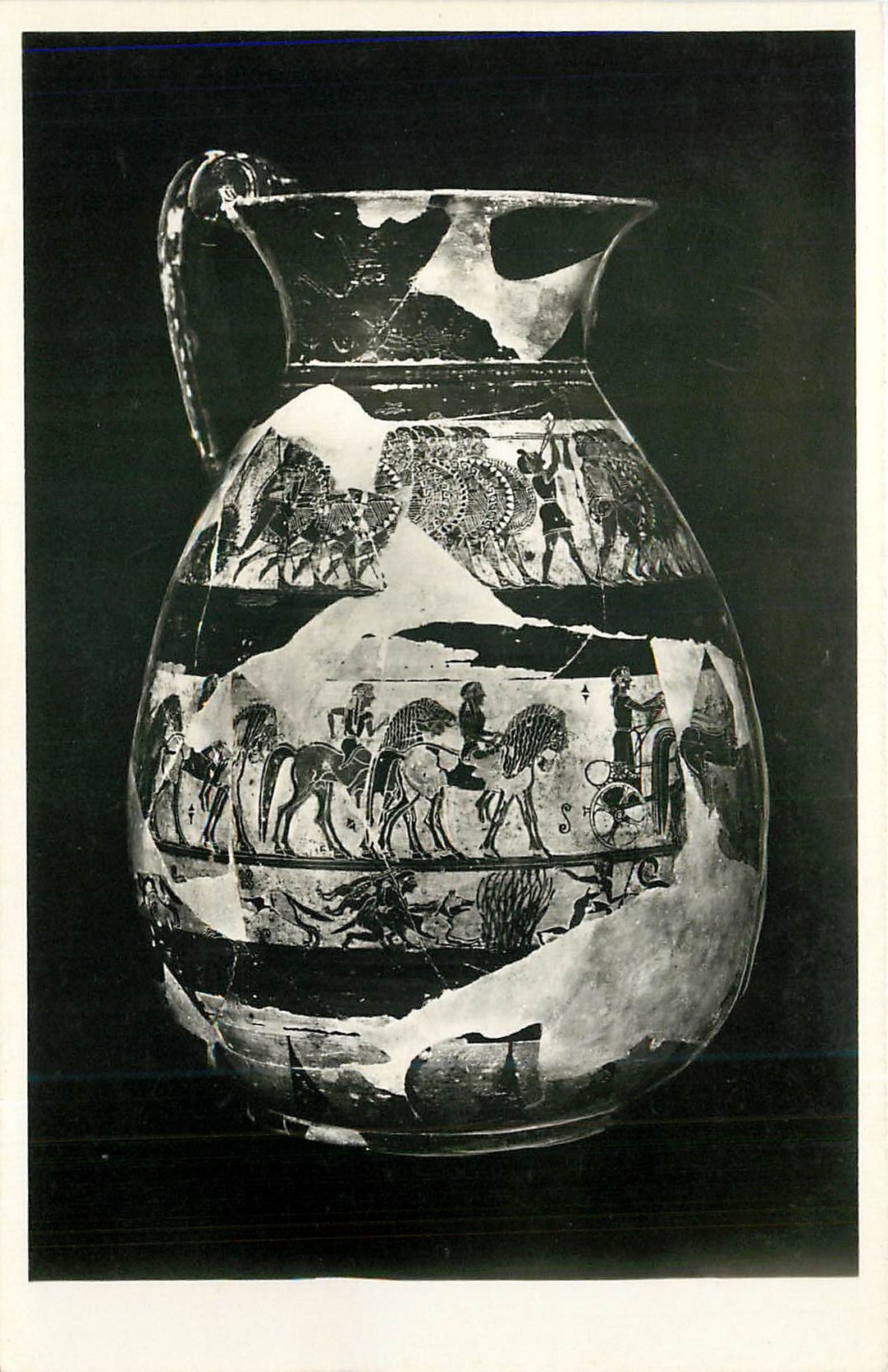 CPA Roma Museo Nazionale di ville Glulia Veso Chigi