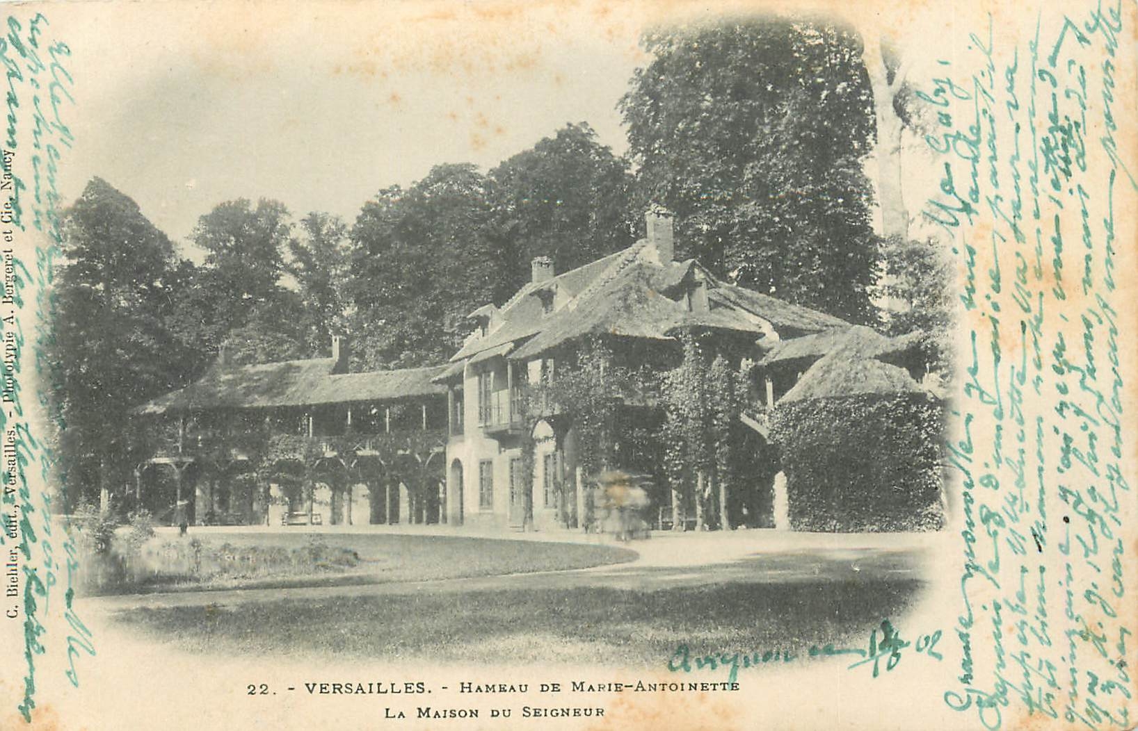 CPA Versailles Hameau e Marie Atoinette La maisn du Seigneur