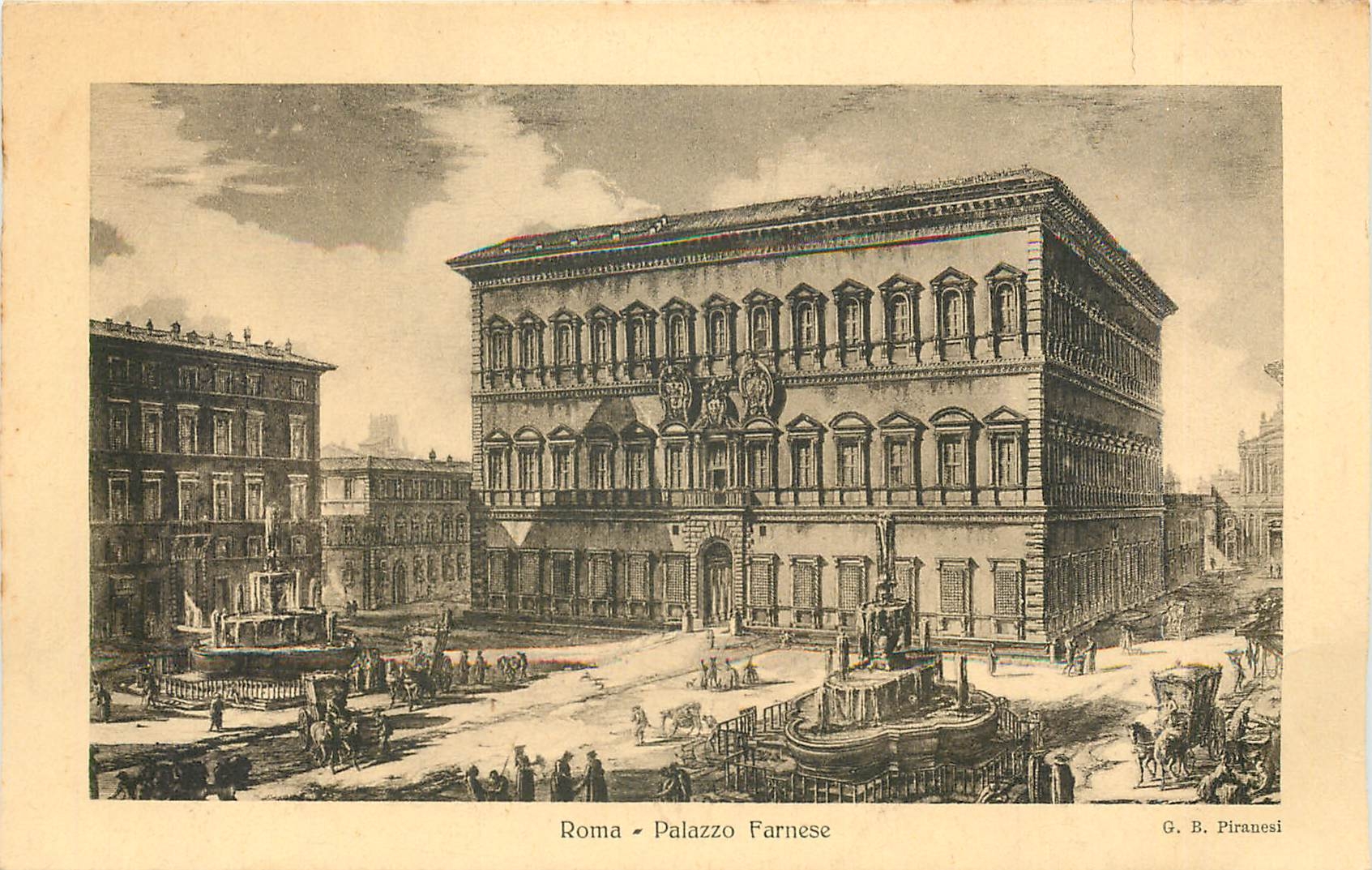 CPA Roma Palazzo farnese