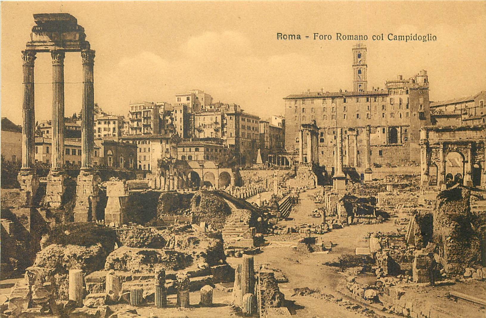 CPA Roma Foro Romano col Campiidoglio