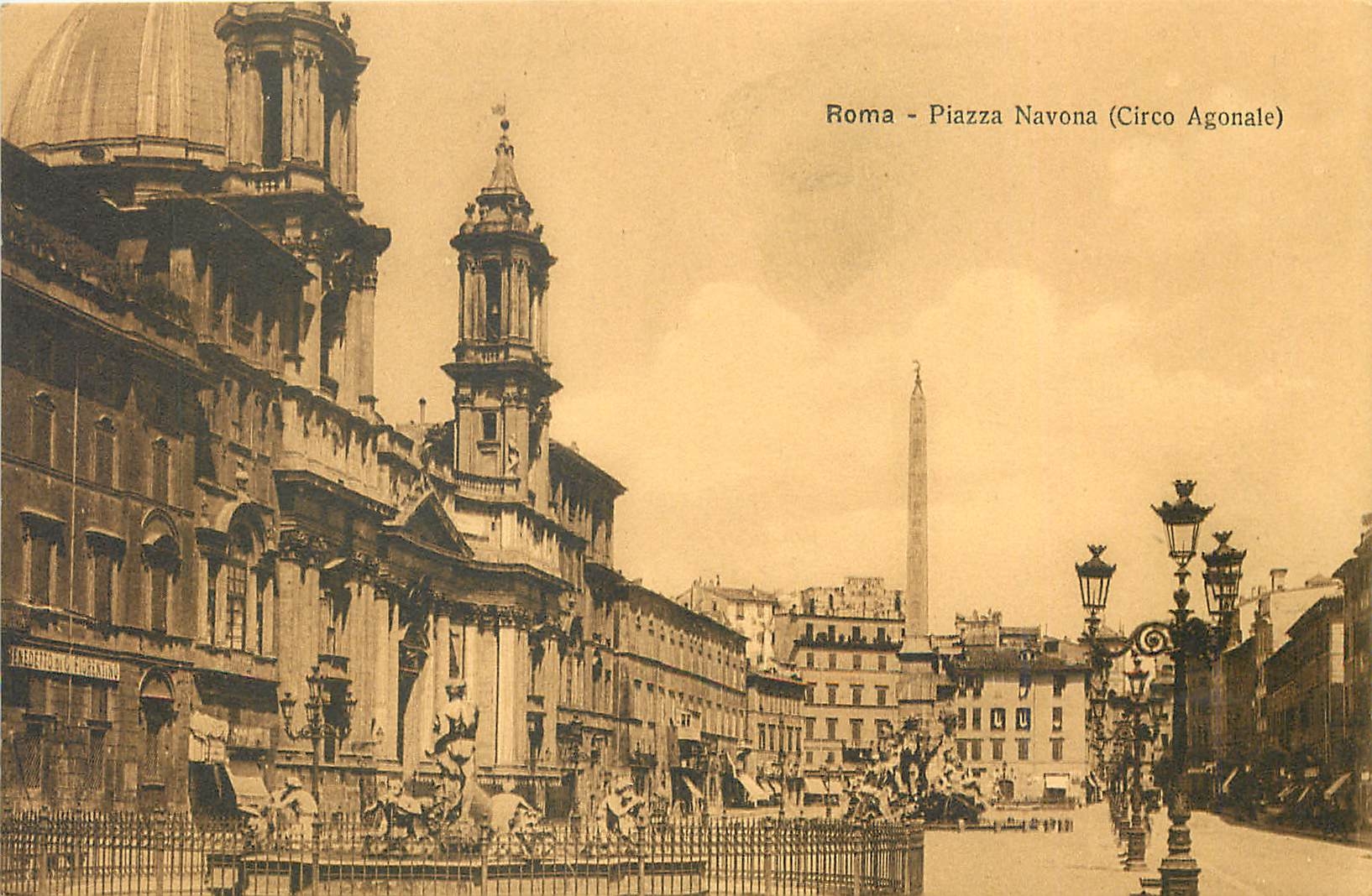 CPA Roma piaza Navona Circo Argote