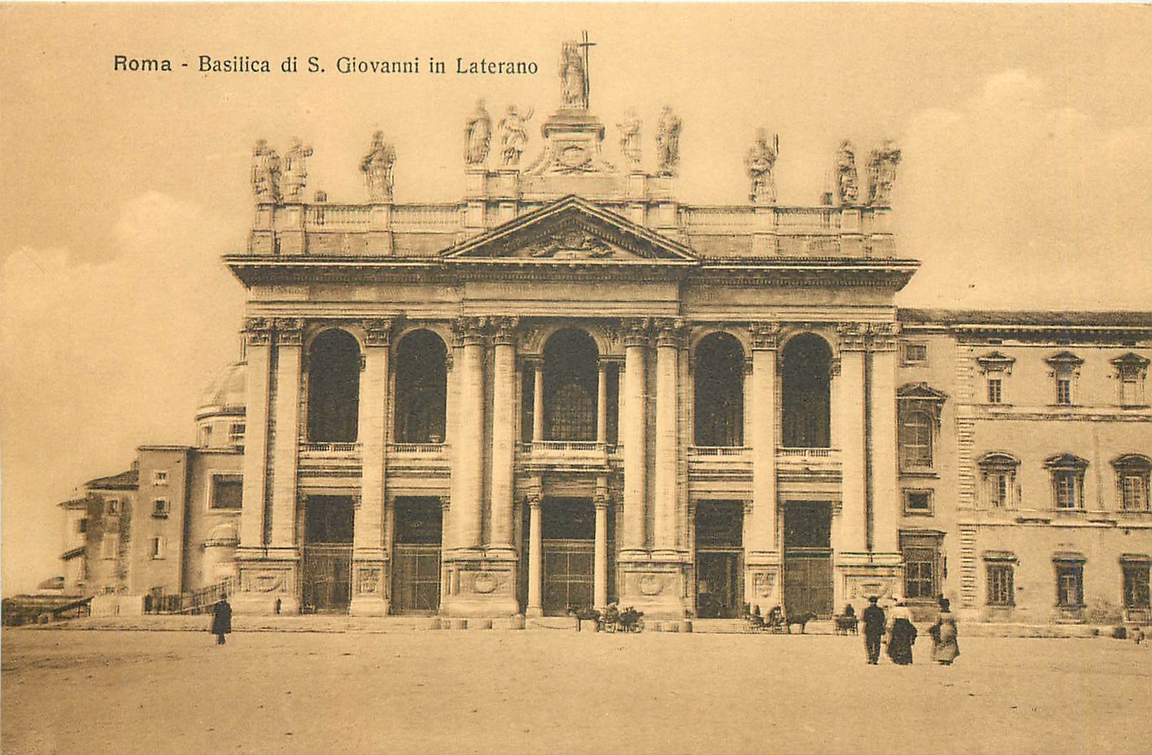 CPA Roma Basilic di S Giovanni Laterano