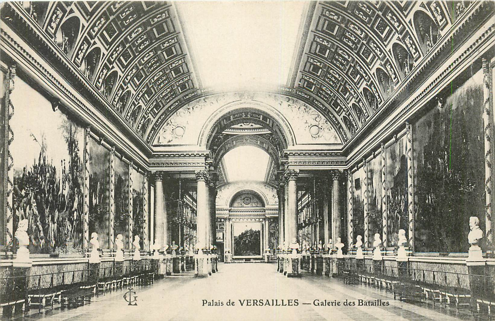 CPA Palais versailles Galerie des batailles