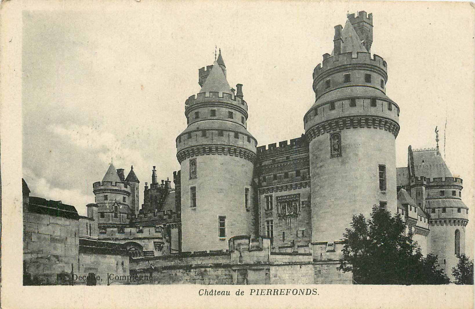 CPA Chateau de Pierrefonds