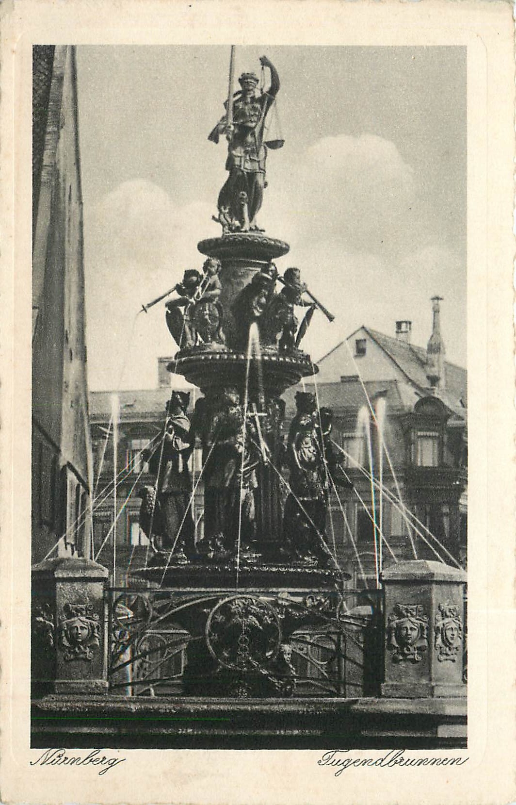 CPA Nurnber Fugendbrunnen