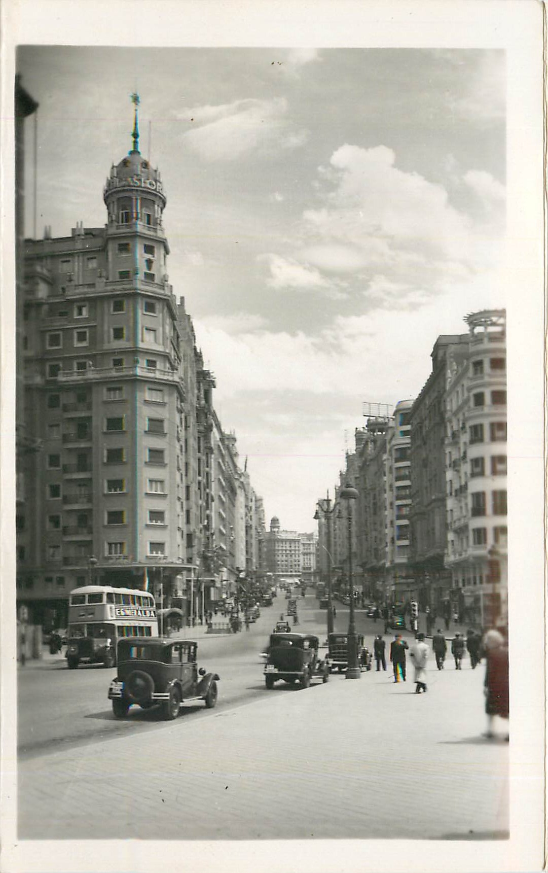 CPA Madrid otel astoris y Avda de Jose Anthony