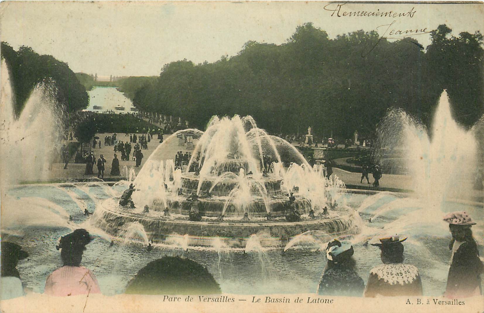 CPA Parc de Versailles le Bassin de Latone