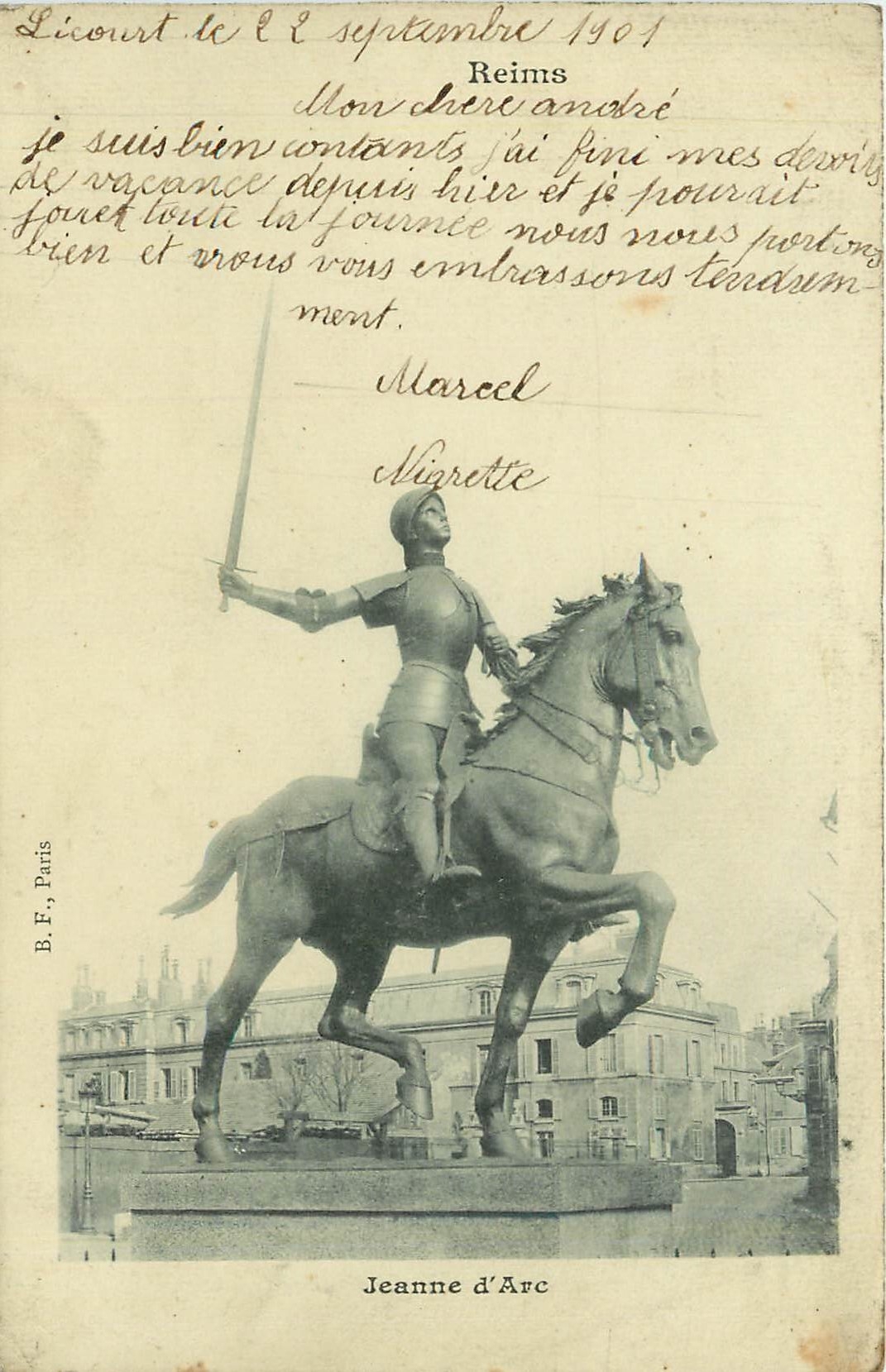 CPA Reims Jeanne d'Arc