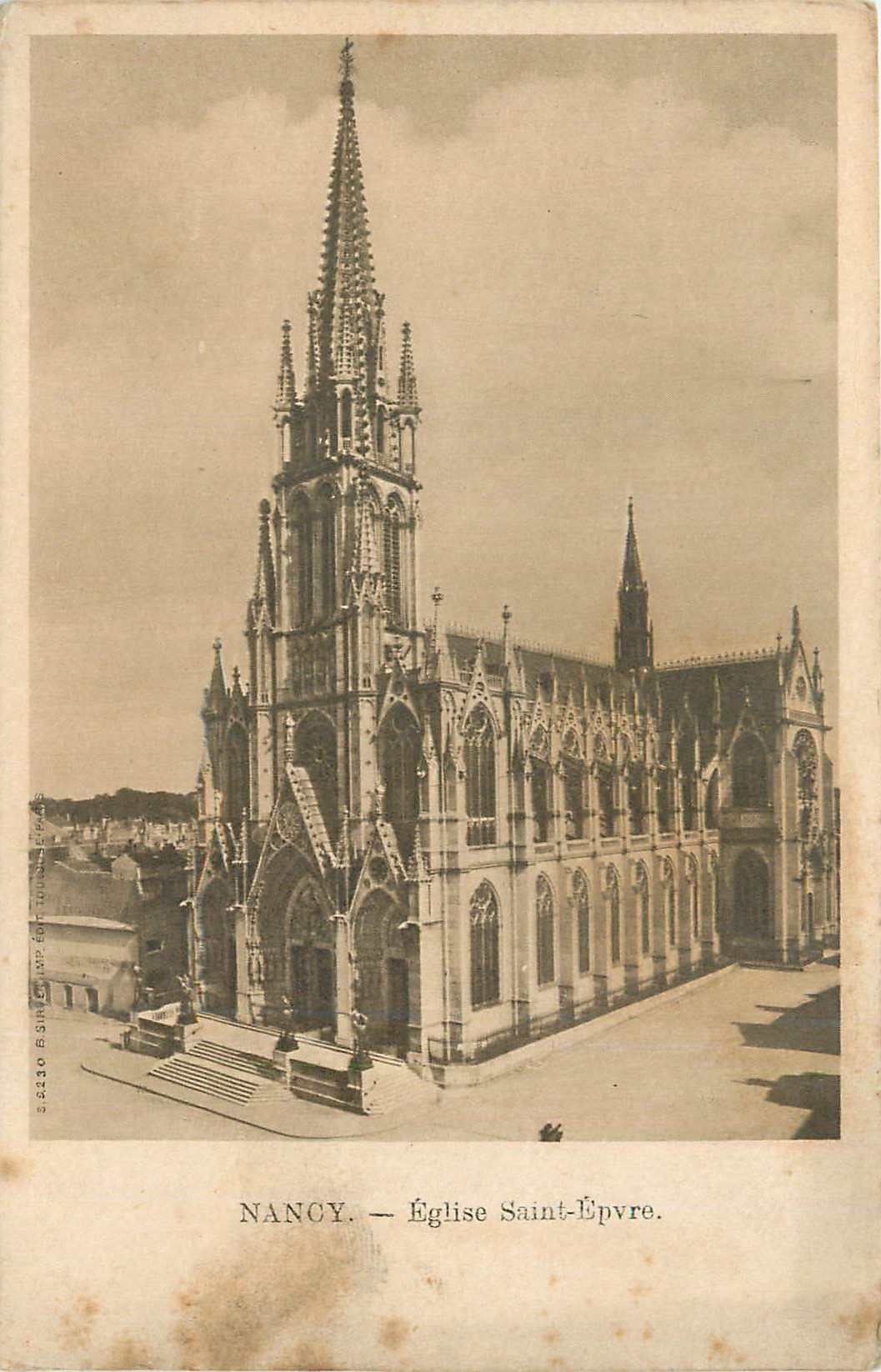 CPA Nancy Eglise Saint Epvre