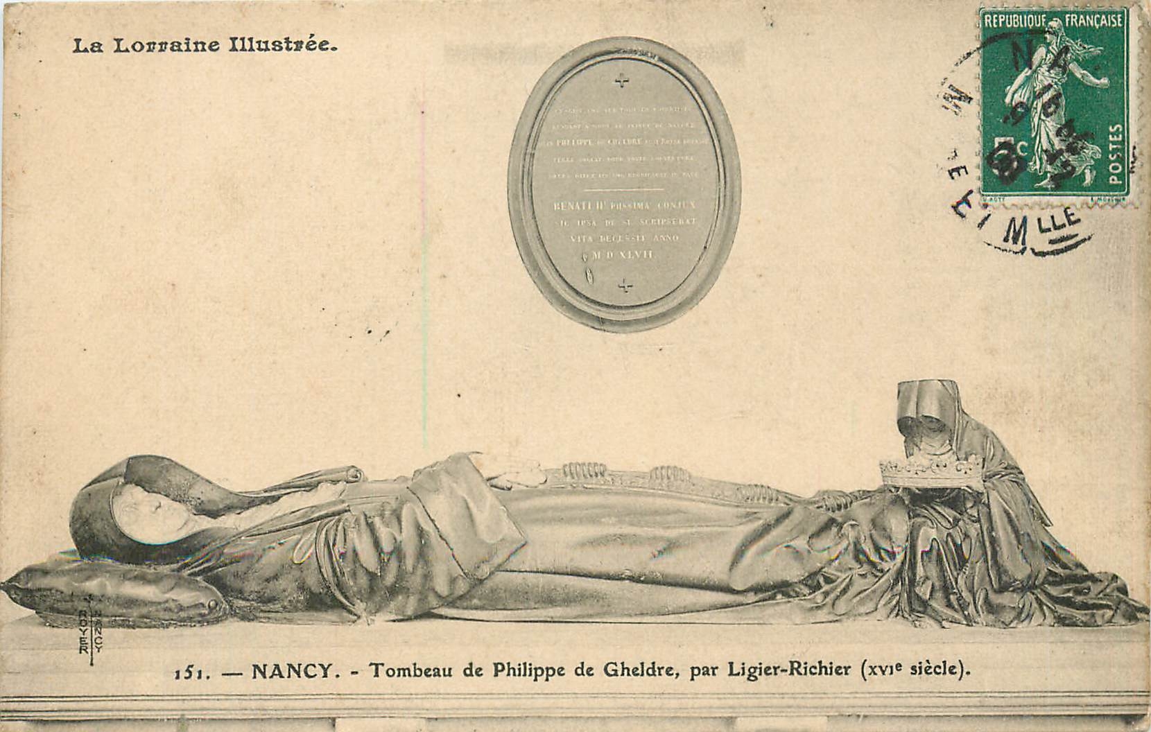 CPA Nancy Tombeau de Philippe de Gheldre par Ligier rivhier XVI e s