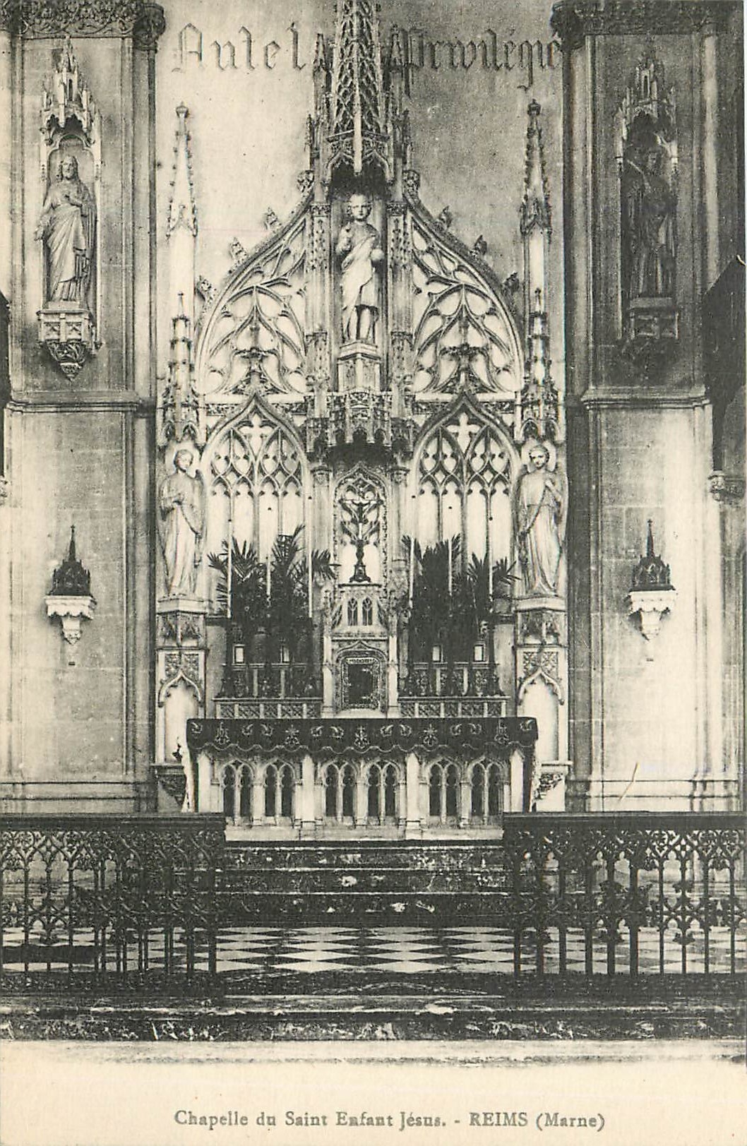 CPA Chapelle de Saint Enfant Jesus Reims marne