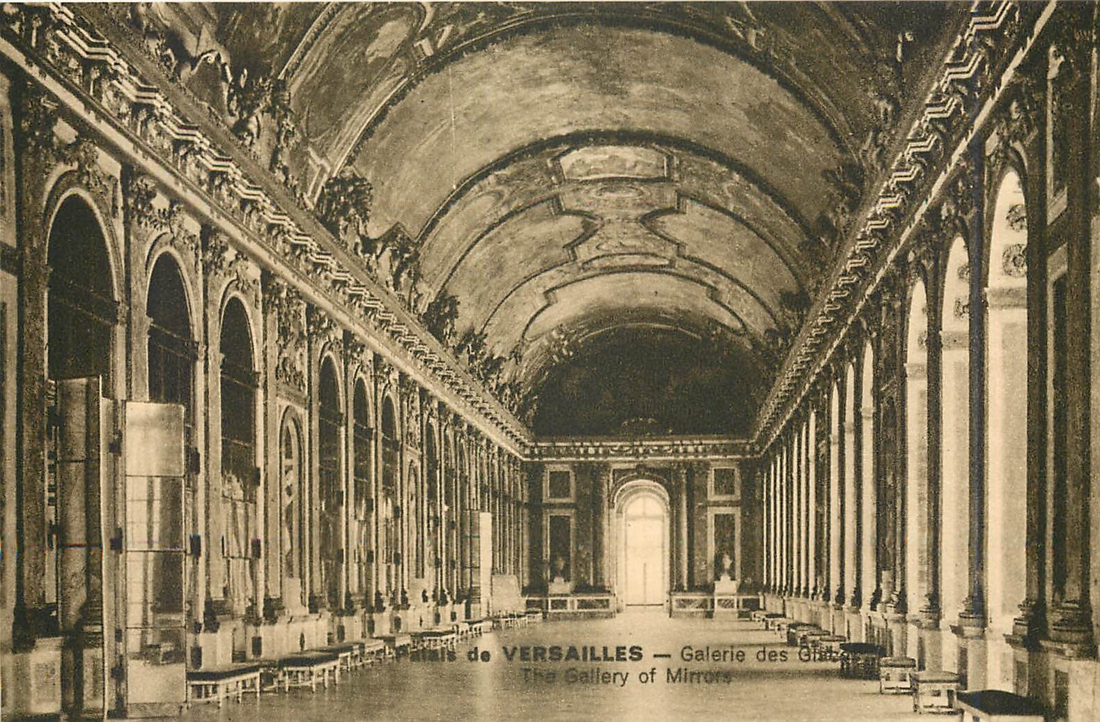 CPA Palais de Versailles Galerie des batailles