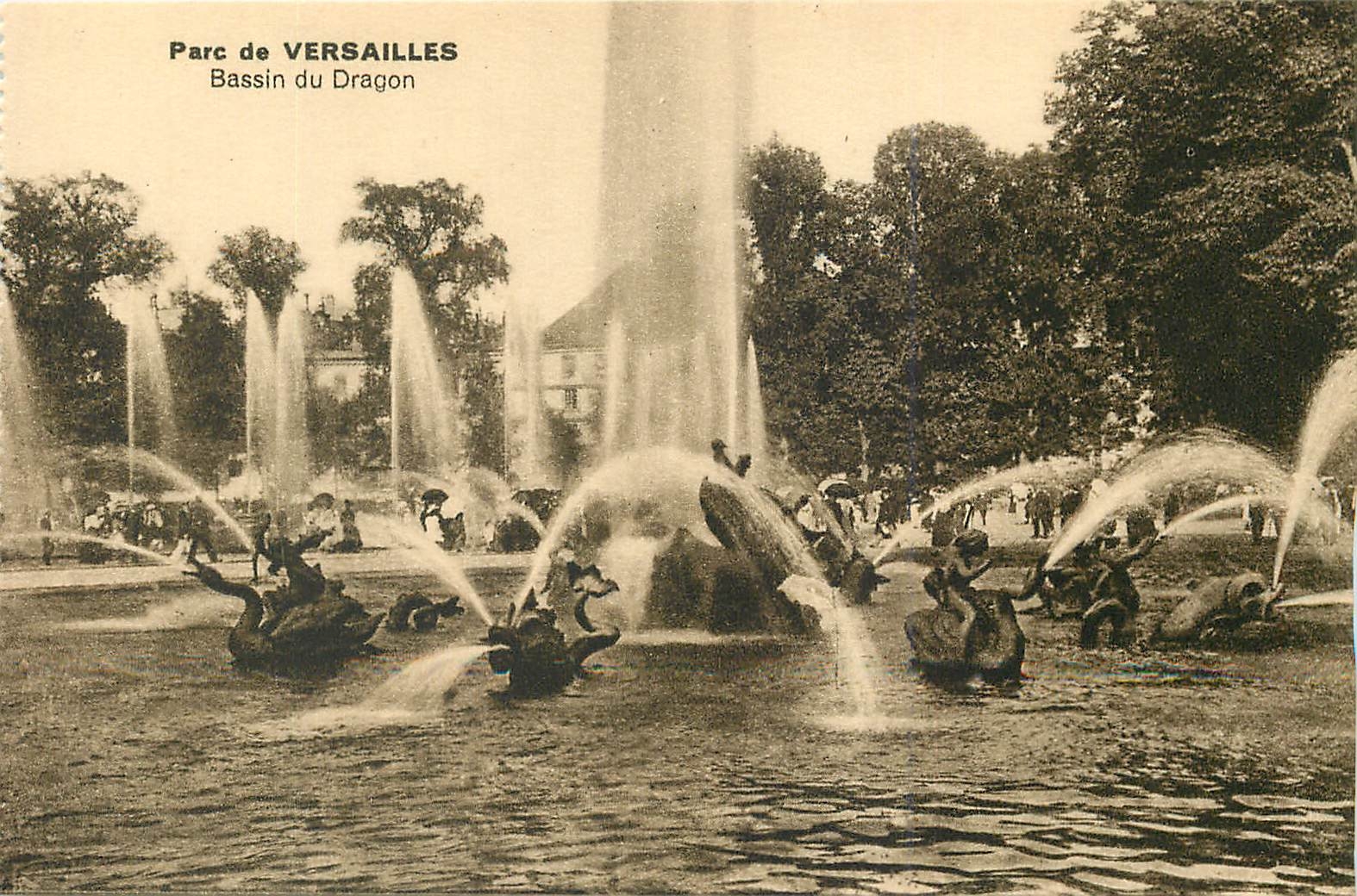 CPA Parc de Versailles Bassin du Dragon
