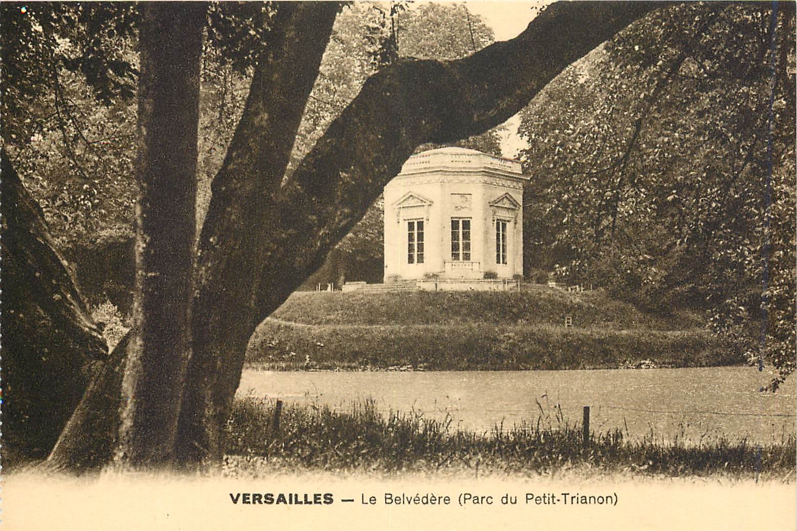 CPA Versailles le belvedere parc du petit trianon