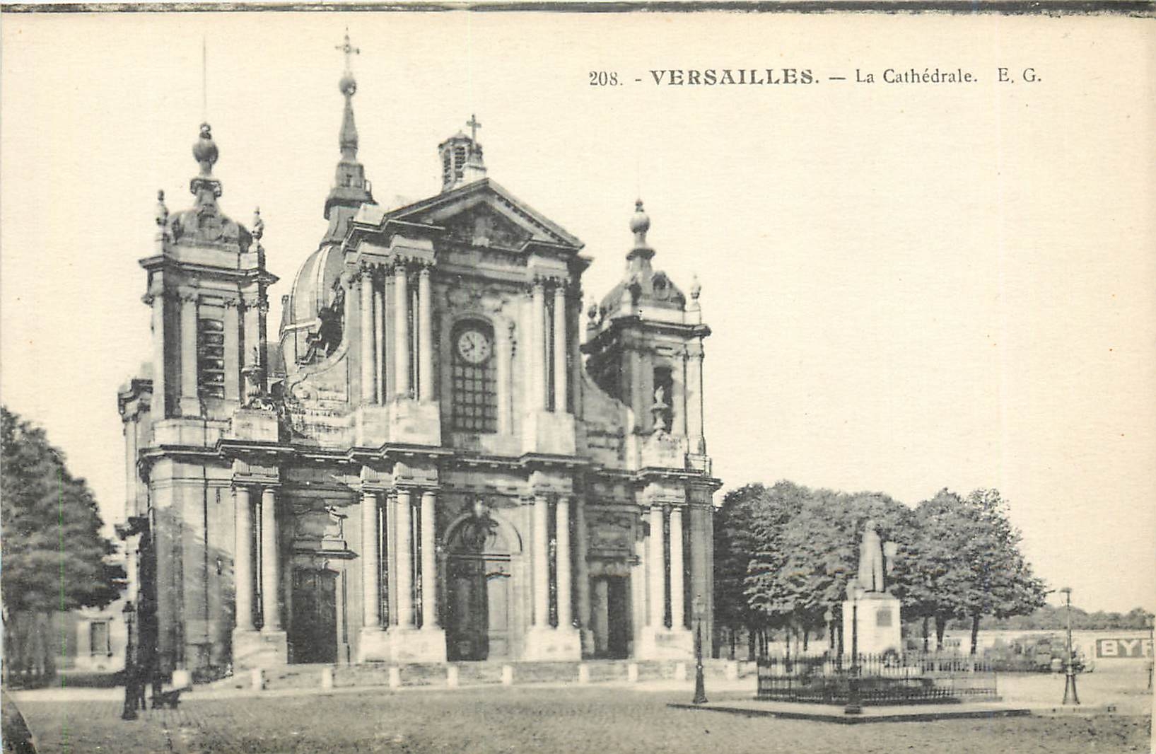 CPA Versailles la cathedrale