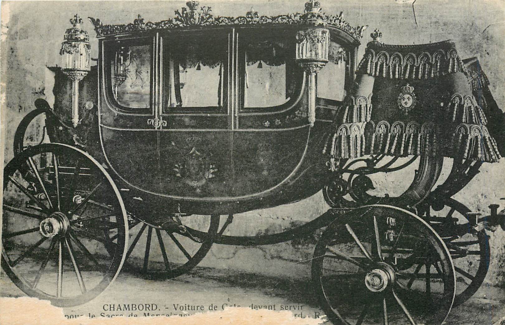 CPA Chambord Voiture