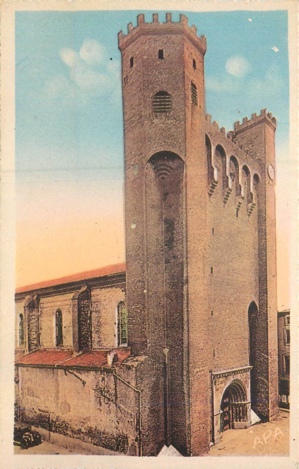 CPA Pamiers Ariege L'Eglise du Camp 
