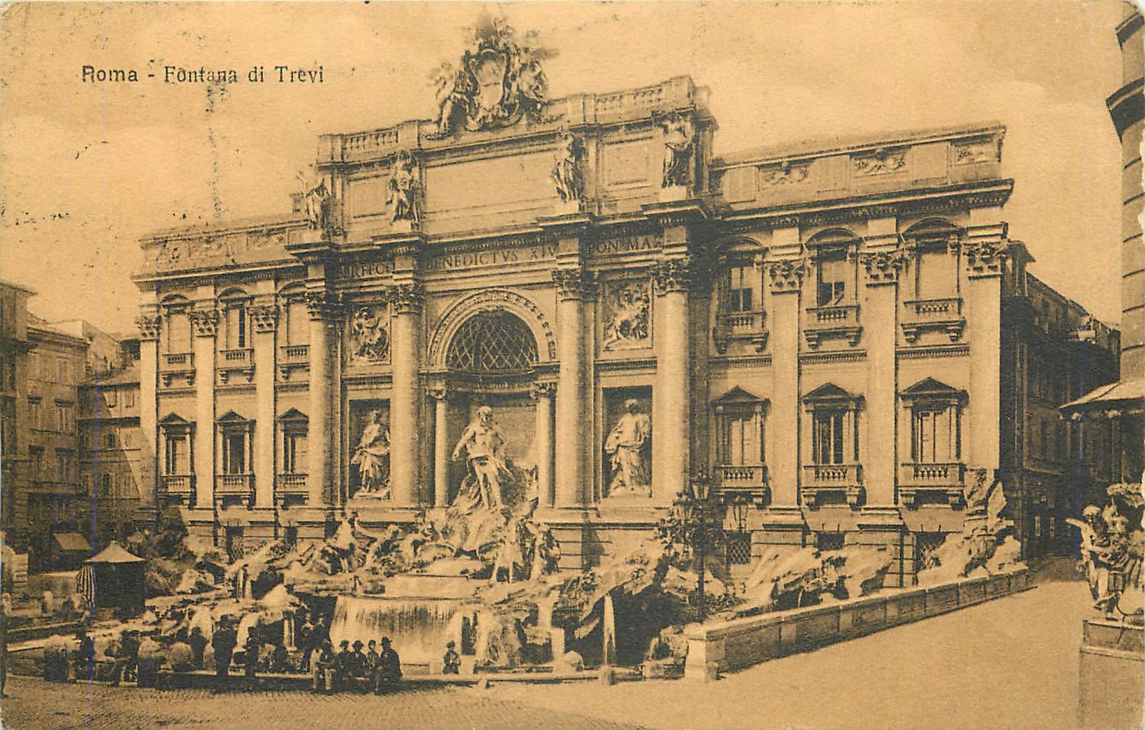 CPA Roma Fontana di Trevi 