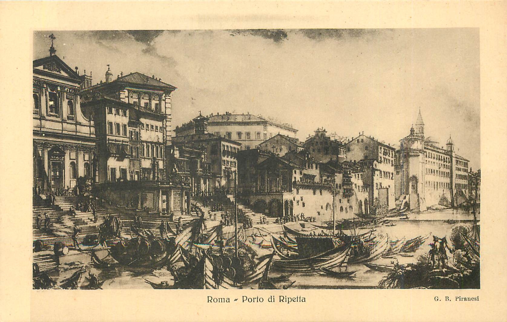 CPA Roma Porto di Ripetta 