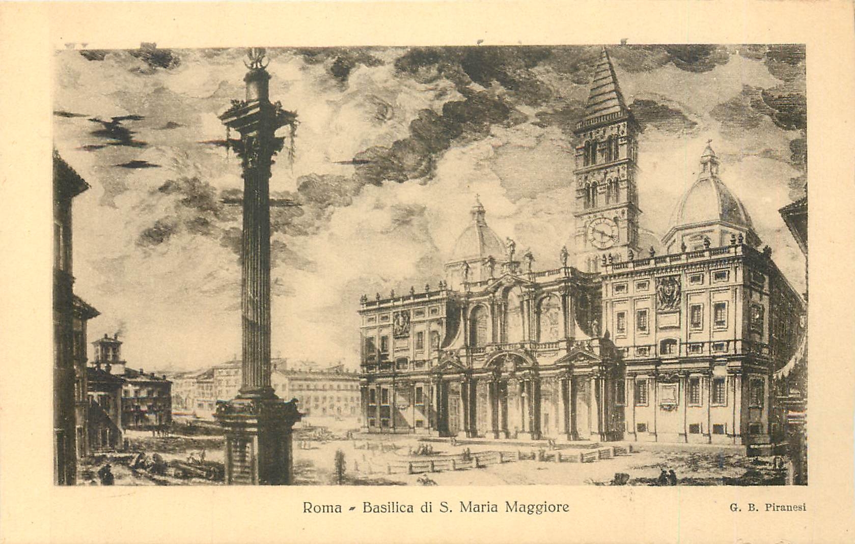 CPA Roma Basilica di S Maria Maggiore