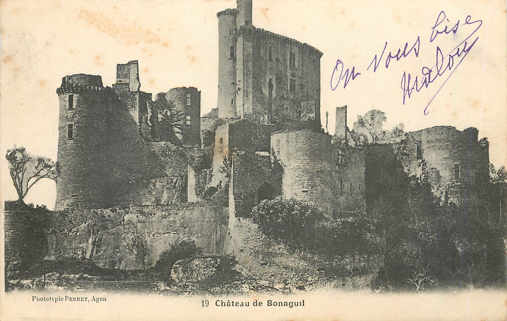 CPA Chateau de Bonaguil 