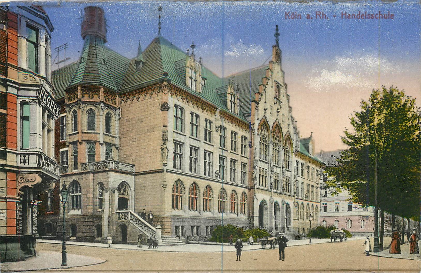 CPA Koln a Rh Handelsschule 