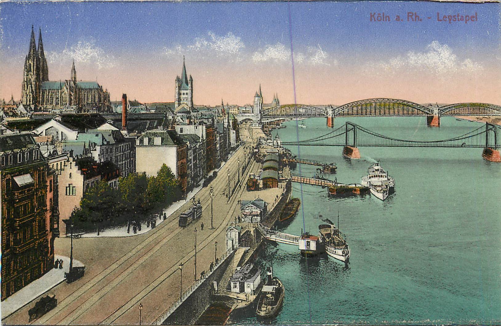 CPA Koln a Rh Lepstapel 