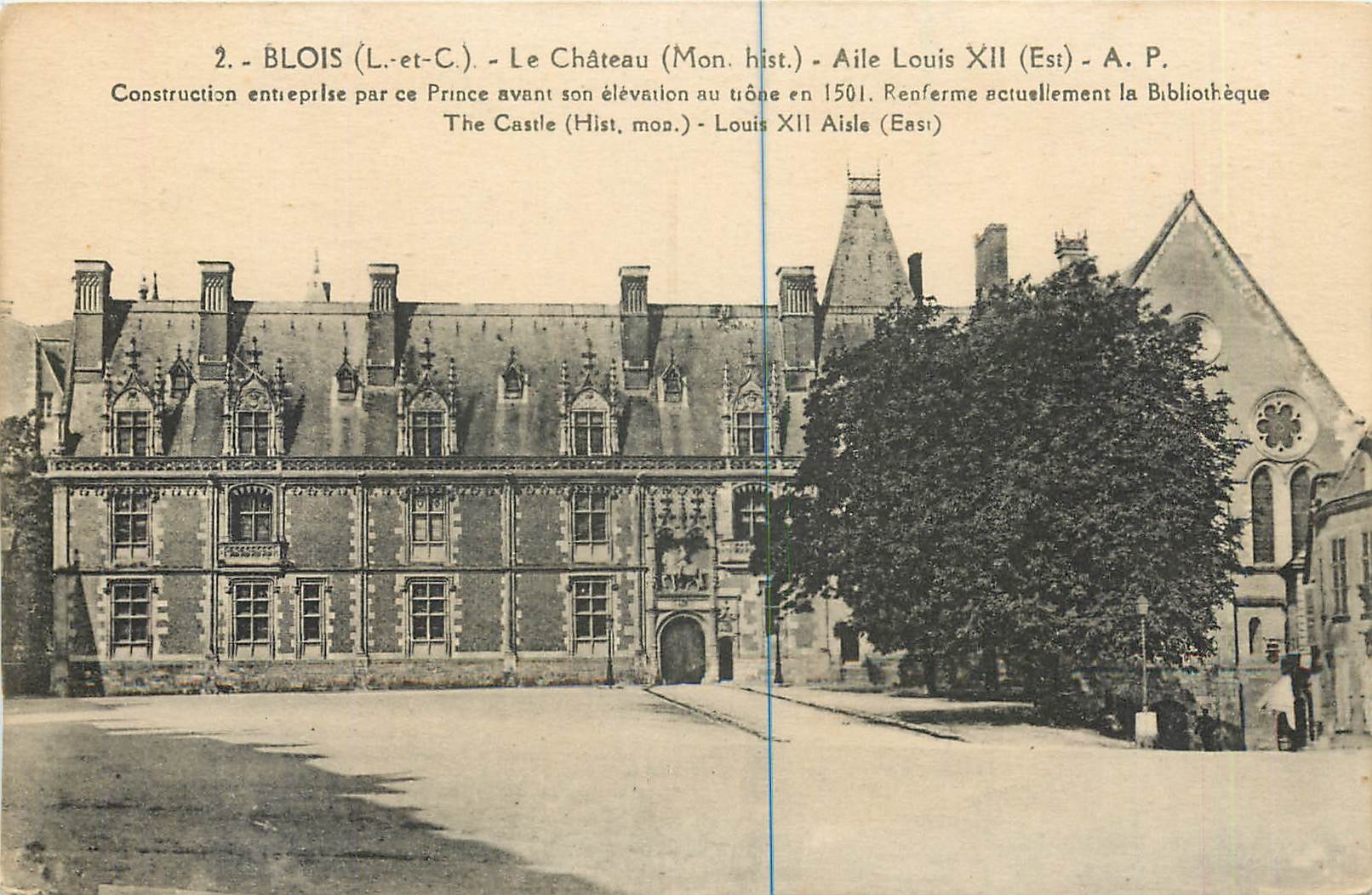 CPA Blois L et C Le Chateau 