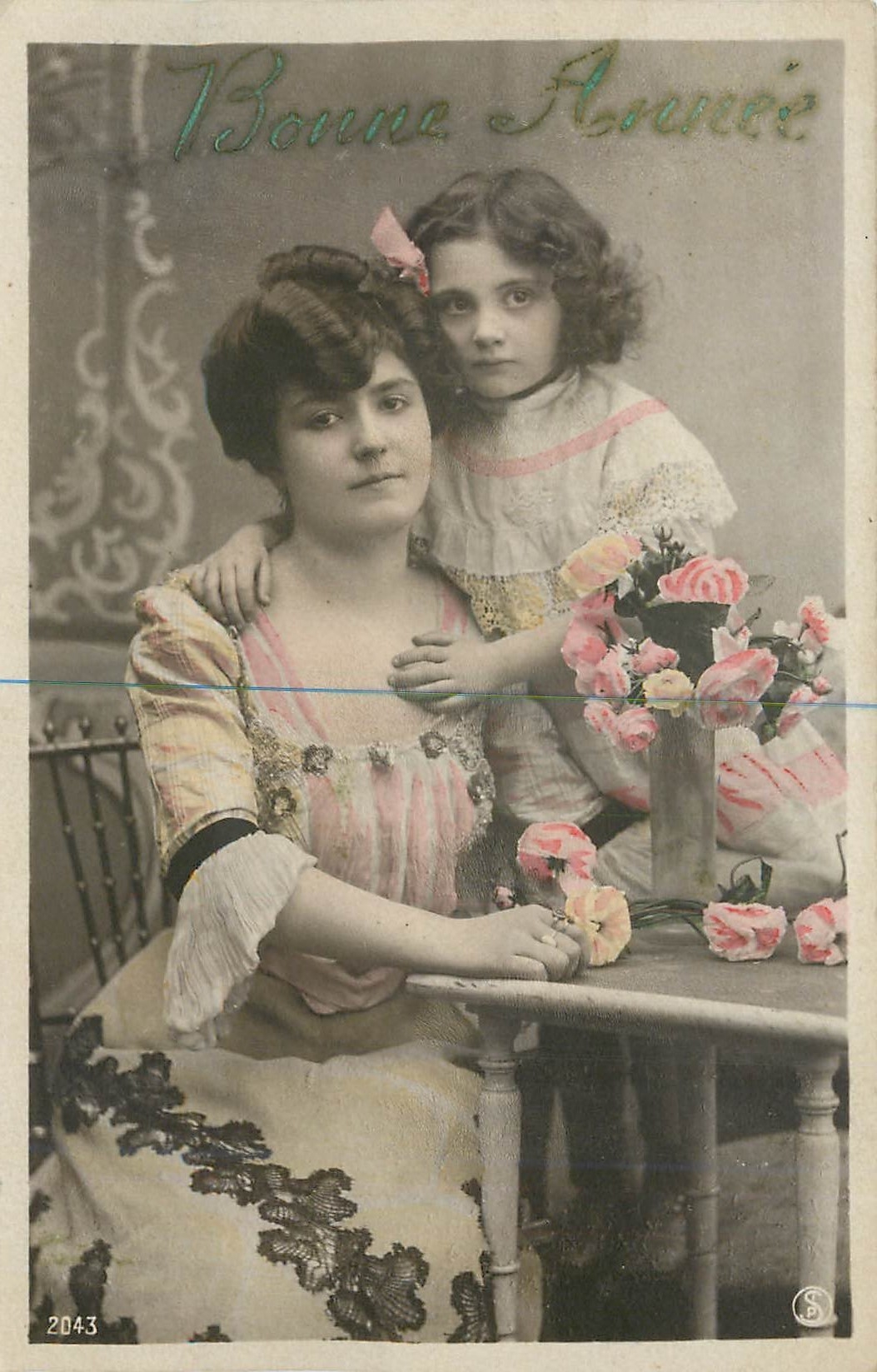 CPA Bonne Annee Enfant
