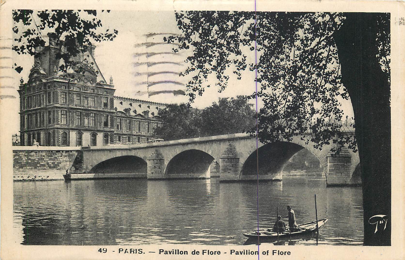 CPA Paris Pavillon de Flore 