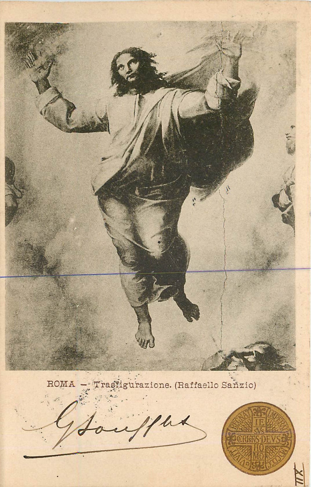 CPA Roma Trasfigurazione Raffaello Sanzio