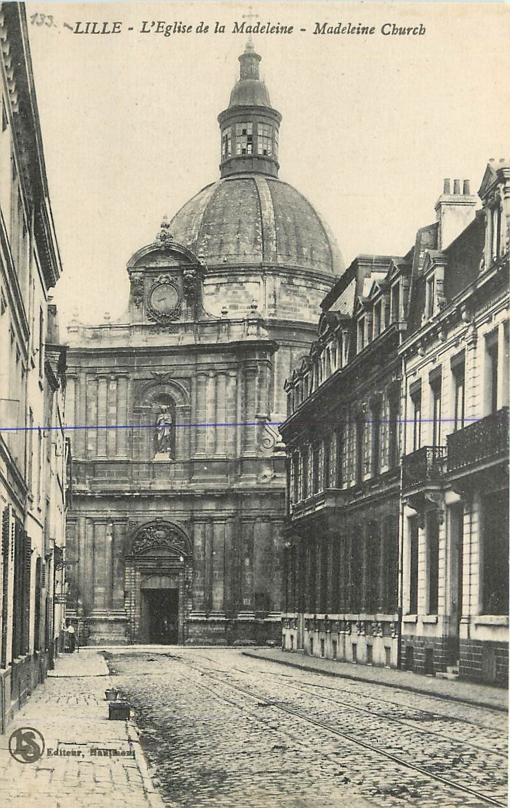 CPA Lille L'Eglise de la Madeleine 