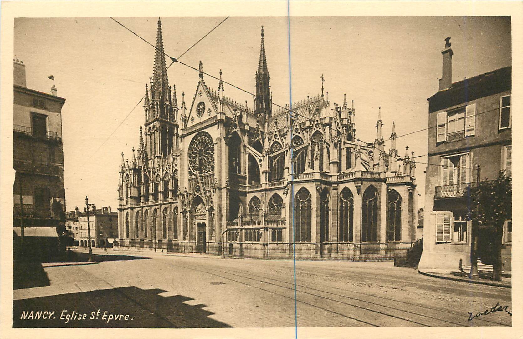 CPA Nancy Eglise St Epvre 