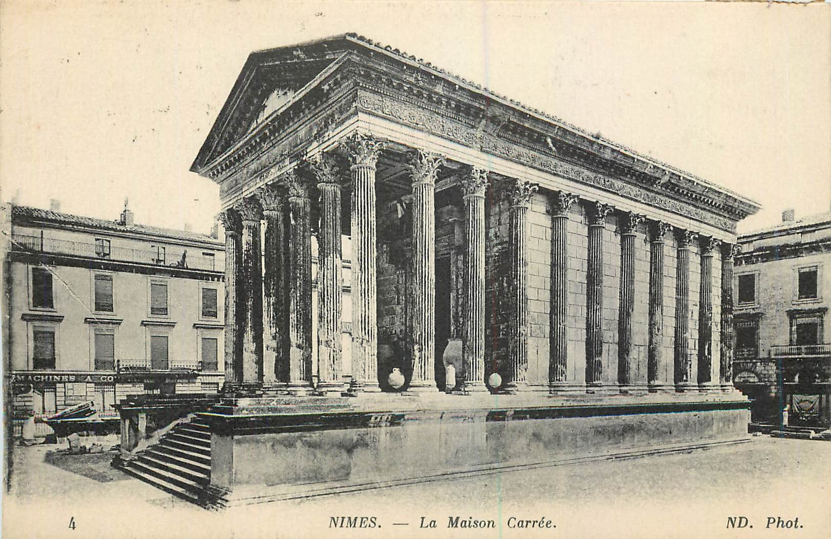 CPA Nimes La Maison Carree 