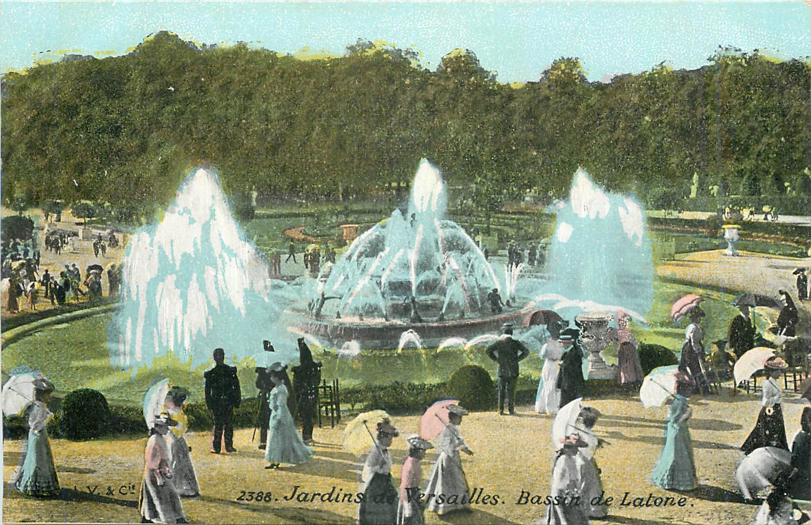 CPA Jardins de Versailles Bassin de Latone 