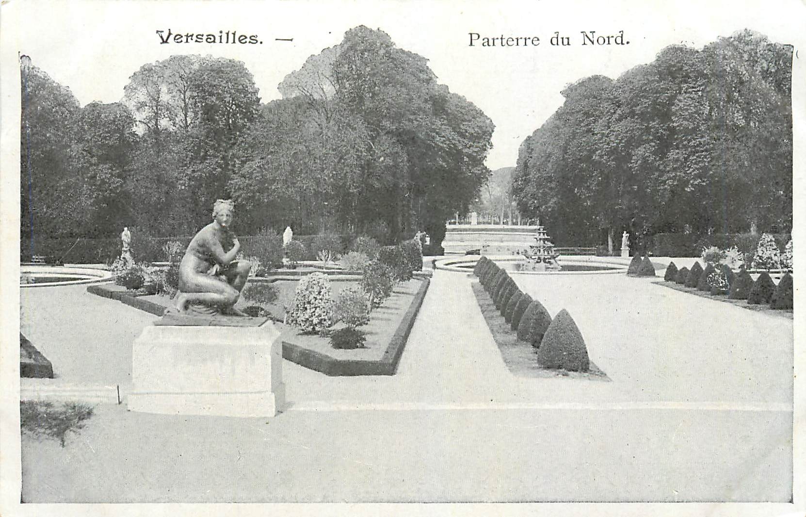 CPA Versailles Parterre du Nord 