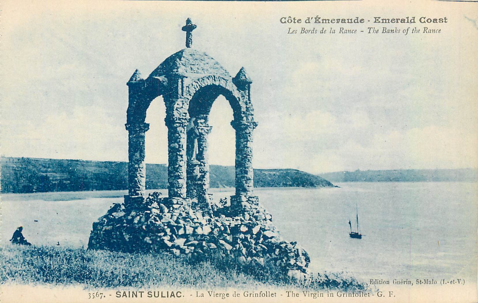 CPA Saint Suliac La Vierge de Grinfollet 